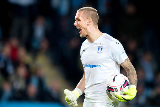 Malmö FFs målvakt Robin Olsen
