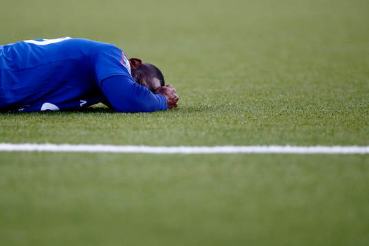 Åtvidabergs John Owoeri ligger ner