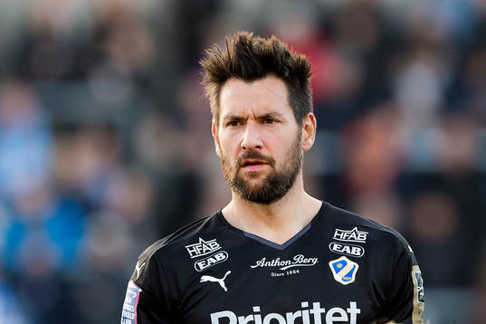 Halmstads målvakt Stojan Lukic