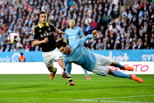 Malmö FFs Erik Johansson