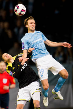 s Kenny Pavey och Malmö FFs Magnus Wolff Eikrem