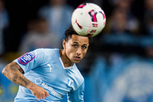 Malmö FFs Victor Yoshimar Yotun Flores
