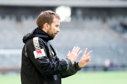 Hammarbys tränare Pär Lagerström