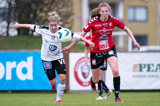 Umeås Ema Åberg Zingmark och Kristianstads Amanda Edgren
