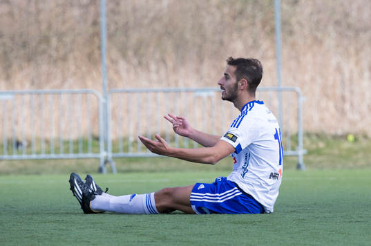 Luleås Erido Poli ser uppgiven ut