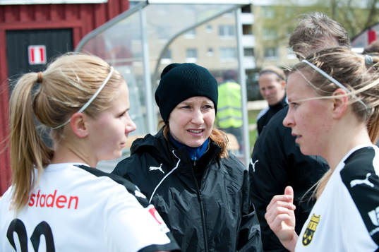 Umeås tränare Maria Bergkvist