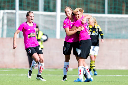 under fotbollsmatchen i Damallsvenskan mellan AIK och