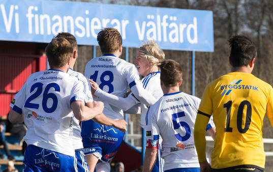 Luleås Emil Johansson jublar