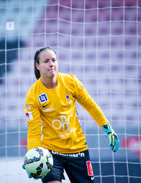 Örebros målvakt Carola Söberg