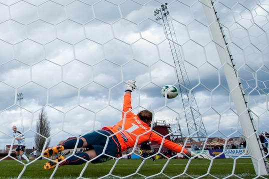 Kristianstads målvakt Brett Maron