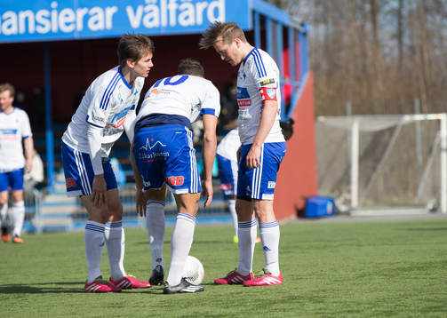 Luleås Anton Andersson, Erido Poli och Carl-Johan Norrbin