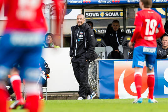 Helsingborgs manager Henrik Larsson