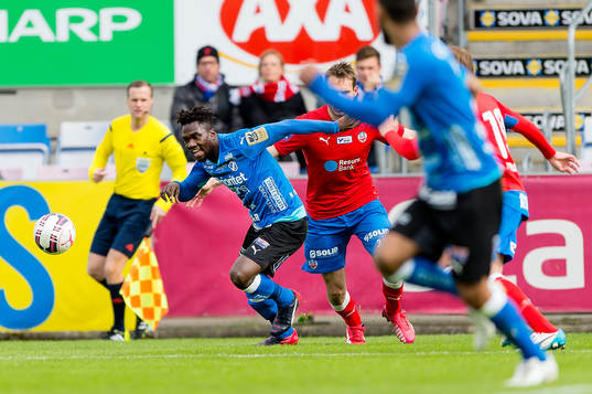 Halmstads King Osei Gyan