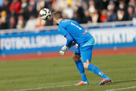 Örebros målvakt Oscar Jansson