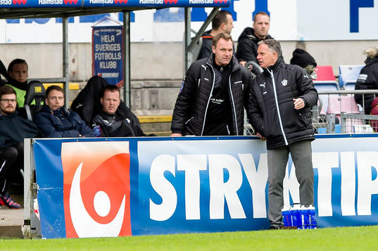 Halmstads tränare Janne Jönsson
