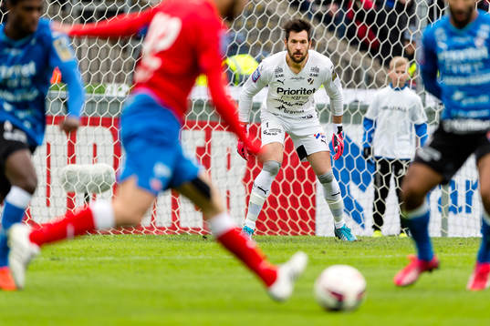 Halmstads målvakt Stojan Lukic