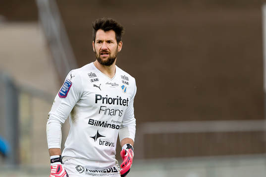 Halmstads målvakt Stojan Lukic