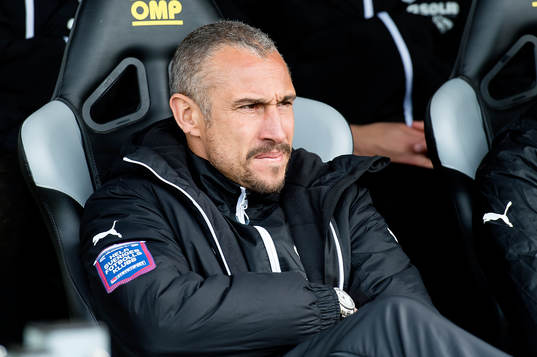 Helsingborgs manager Henrik Larsson