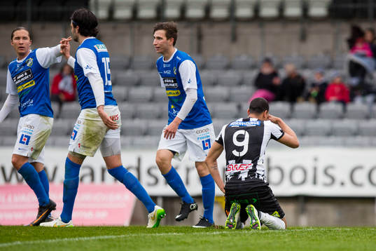 Oddevoldsspelare lättade samtidigt som Landskronas Samuel
