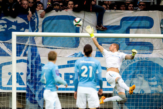Malmö FFs målvakt Robin Olsen