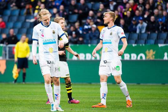 Gefles Jacob Ericsson och Robin Nilsson deppar