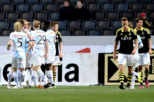 Gefles David Fällman jublar
