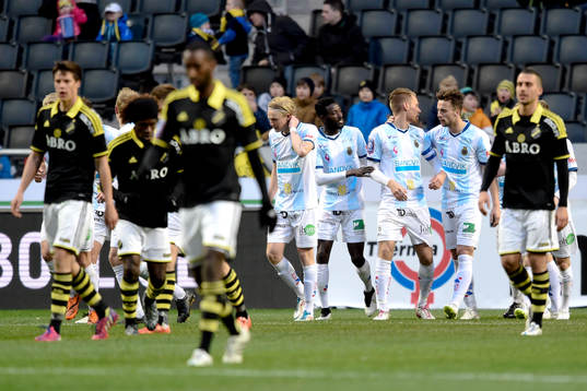 Gefles David Fällman jublar