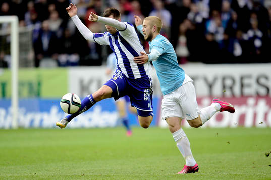 IFK Göteborgs Jakob Ankersen och Malmö FFs Anton