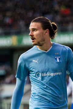 Malmö FFs Erik Johansson