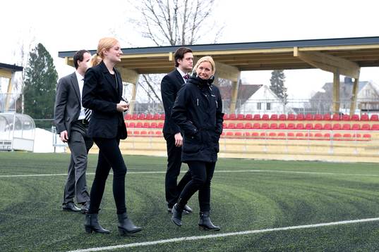 Domarna Johan Nyström, Eva Svärdsudd, Oskar Nilsson och