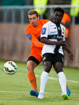 Athletics Filip Rogic och Frej Täbys Dominic Oduro