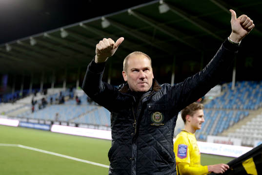 Elfsborgs Magnus Haglund jublar