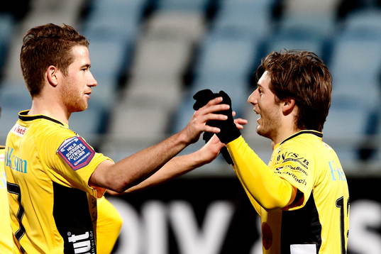 Elfsborgs Marcus Rohdén och Arber Zeneli