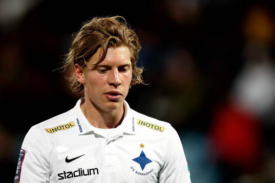 Norrköpings Alexander Fransson deppar