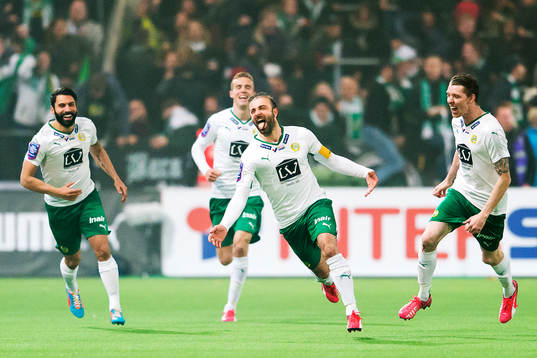 Bläddra bland fler bilder av Fotboll, Allsvenskan, Hammarby - Djurgården
