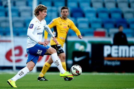 Norrköpings Alexander Fransson och Elfsborgs Anders