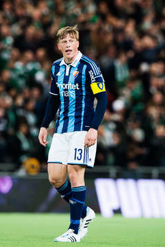 Djurgårdens Emil Bergström deppar