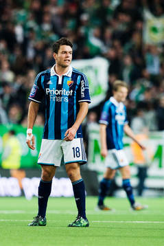 Djurgårdens Kerim Mrabti deppar
