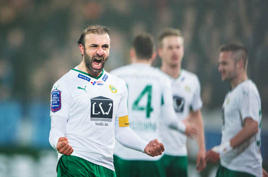 Hammarbys Kennedy Bakircioglu jublar