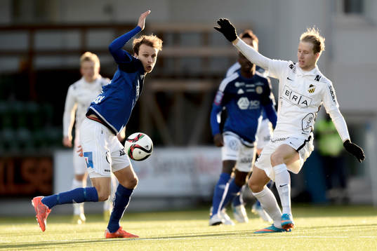 Sundsvalls Lars Gerson och Häckens Samuel Gustafson