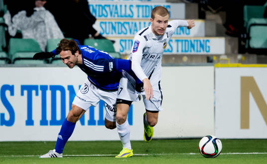 Sundsvalls Simon Helg och Häckens Simon Gustafson