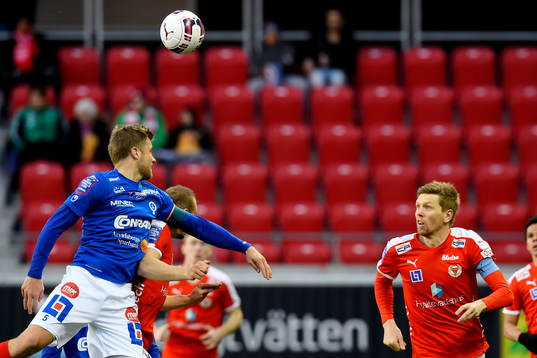 Åtvidabergs Daniel Hallingström och Kalmars David Elm