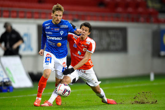 Kalmars Romário Pereira Sipião och Åtvidabergs Martin