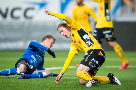 Elfsborgs Viktor Götesson jublar