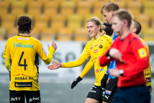 Elfsborgs Viktor Götesson jublar feer att gjort 2-1