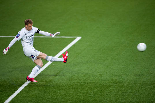 Halmstads målvakt Malcom Nilsson