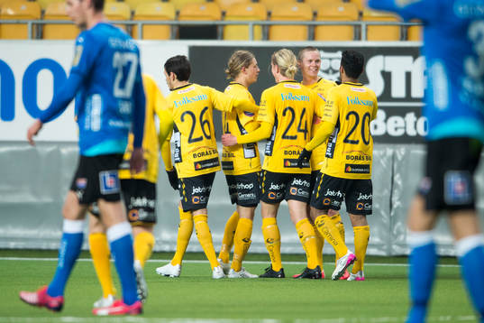 Elfsborgs spelare jublar