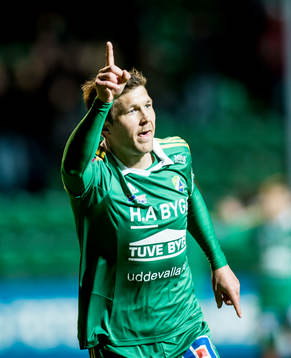 Ljungskiles Hannes Stiller jublar