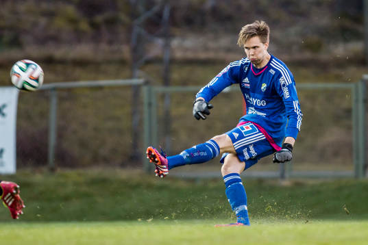 Ljungskiles målvakt Jonathan Johansson