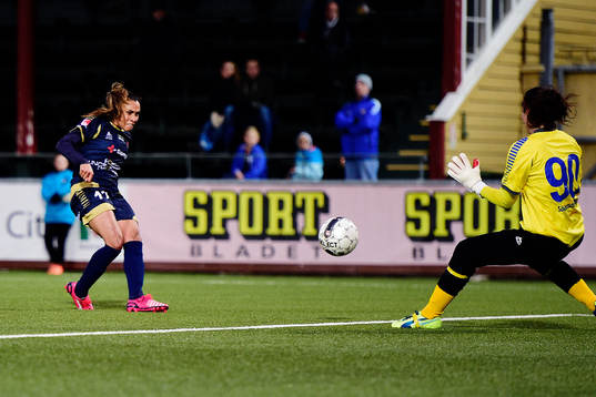 Rosengårds Marta Viera Da Silva gör 3-0 bakom Hammarbys